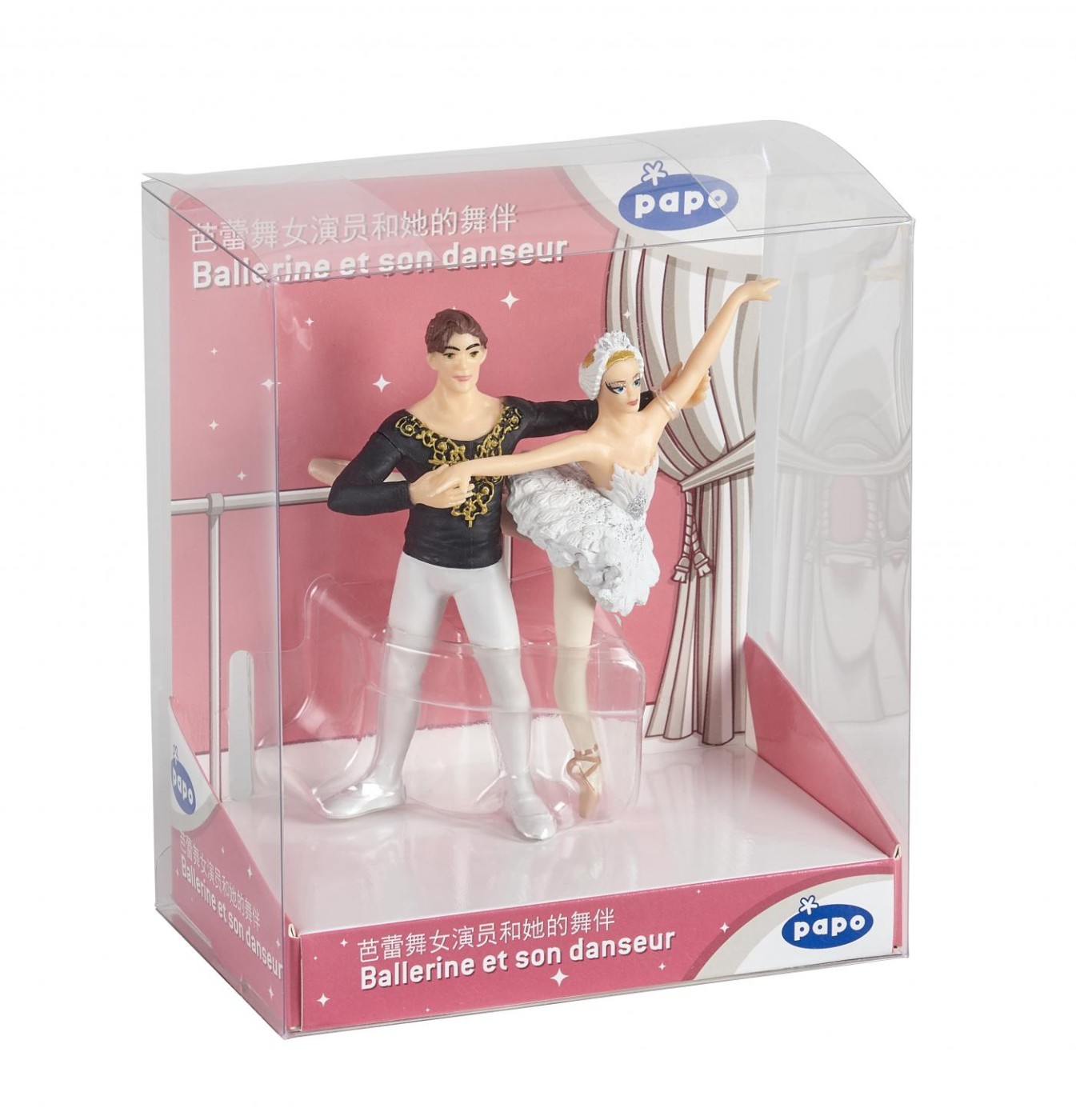 Set figurine Papo Balerina si partenerul ei pentru joc si colectie