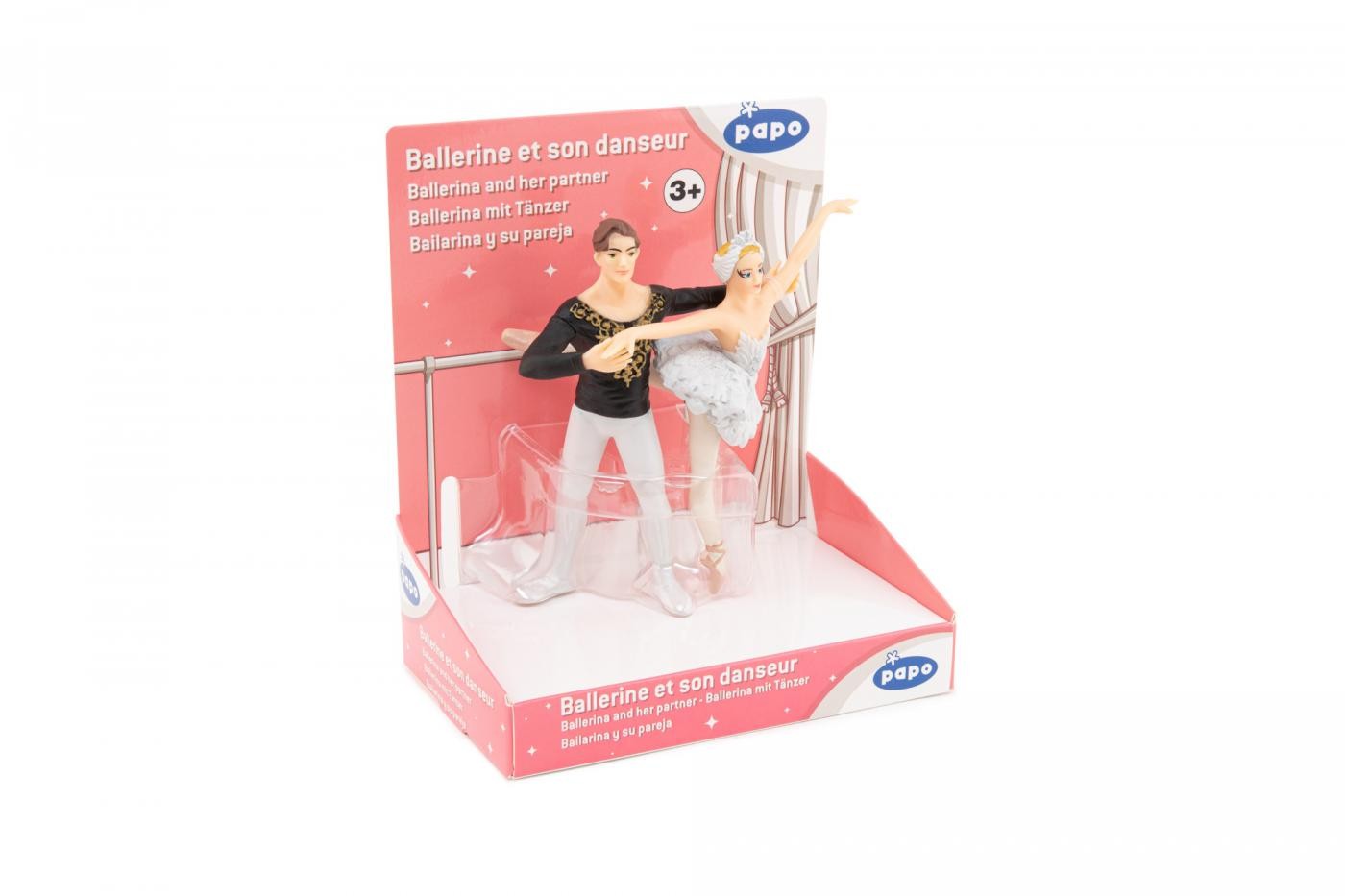 Set figurine Papo Balerina si partenerul ei pentru joc si colectie