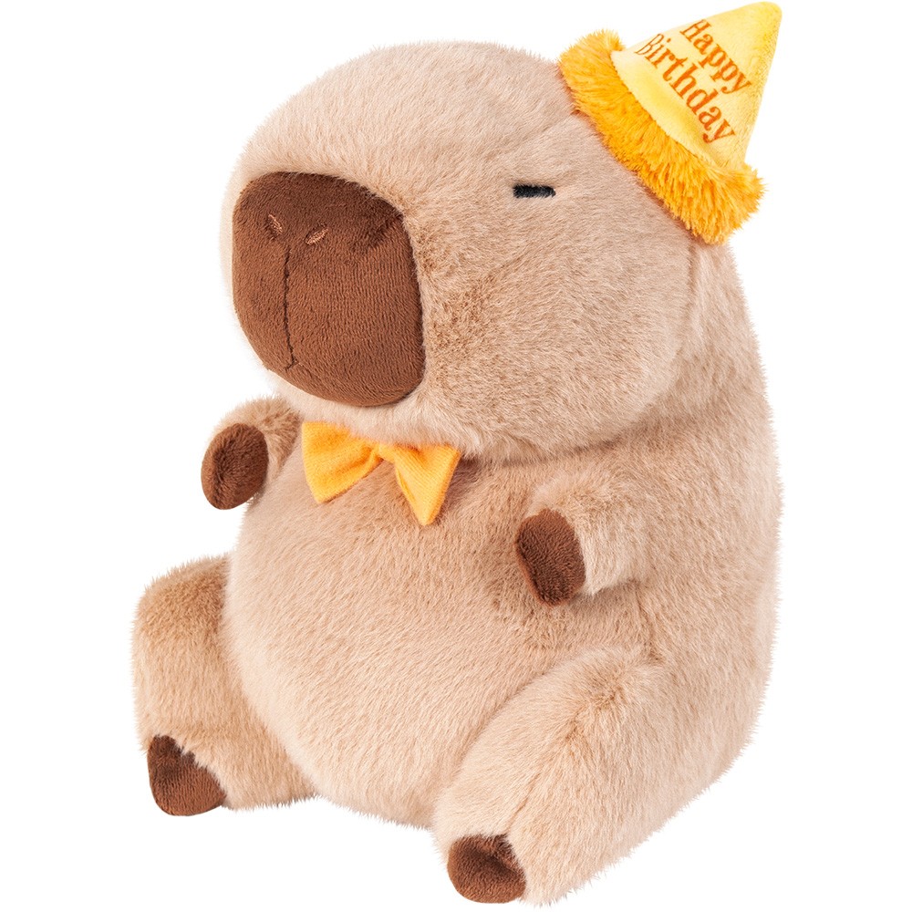 PLUS CAPIBARA HAPPY BIRTHDAY 20CM