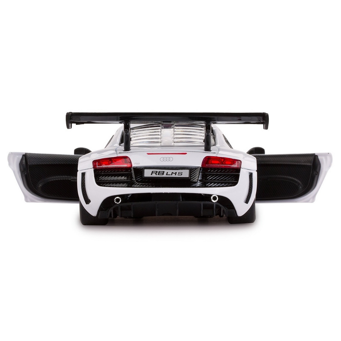 Macheta metalica Audi R8 LMS alba, scara 1:24, Rastar