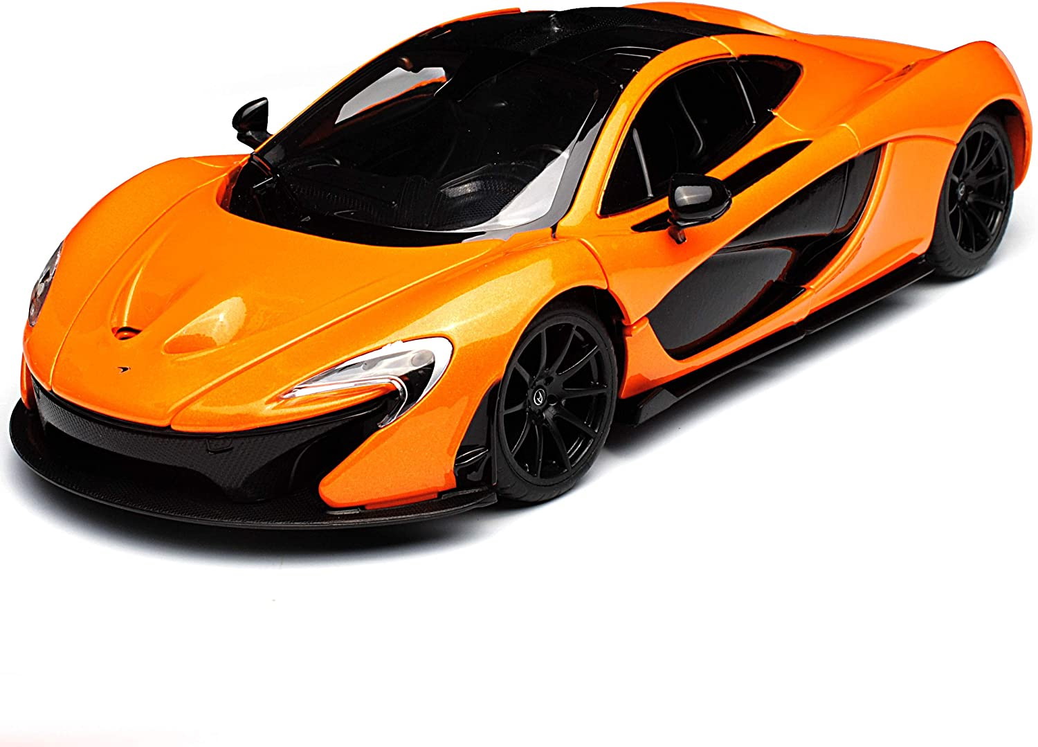 Macheta auto metalica McLaren P1 portocaliu scara 1:24 Rastar