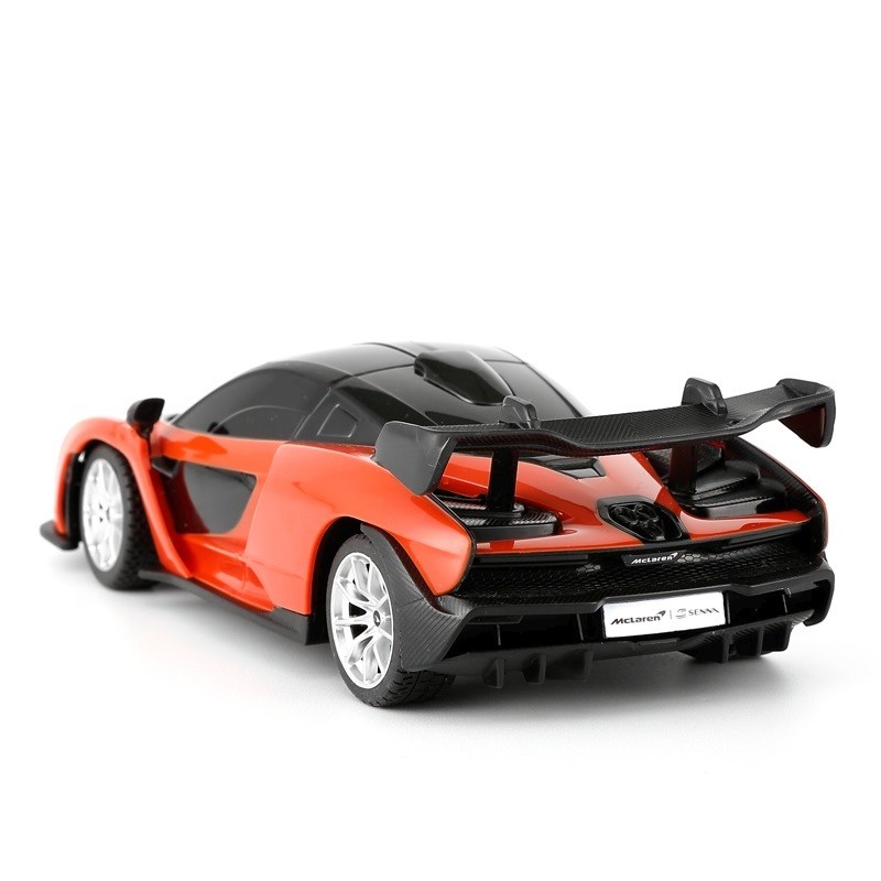 Mașină cu telecomandă McLaren Senna portocalie, scara 1:24