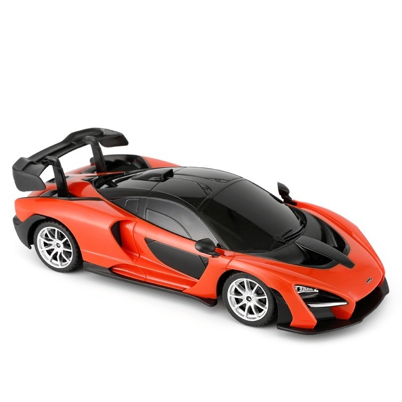 Mașină cu telecomandă McLaren Senna portocalie, scara 1:24