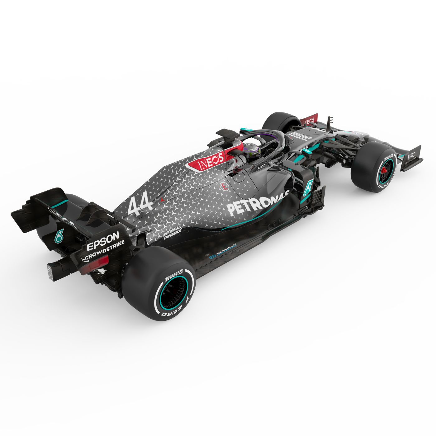 Mașină cu telecomandă Mercedes-AMG F1 W11 EQ Performance, scara 1:12