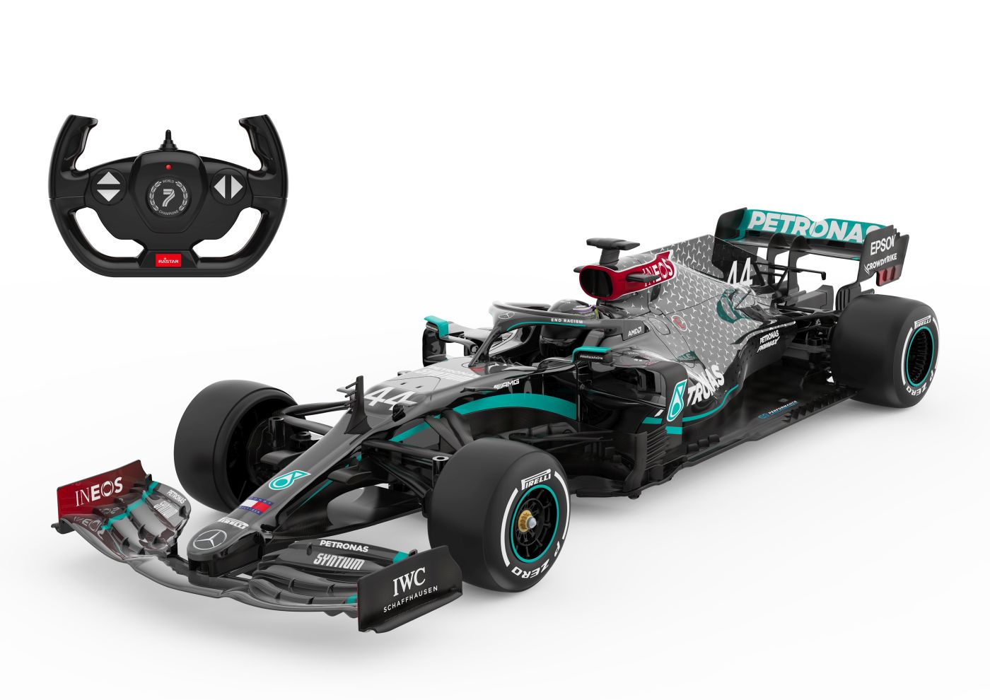 Mașină cu telecomandă Mercedes-AMG F1 W11 EQ Performance, scara 1:12