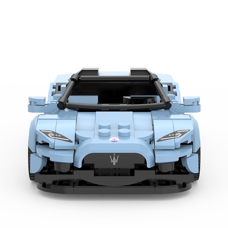 Mașinuță construibilă Rastar Maserati MC20 Cielo, scară 1:30, 370 piese