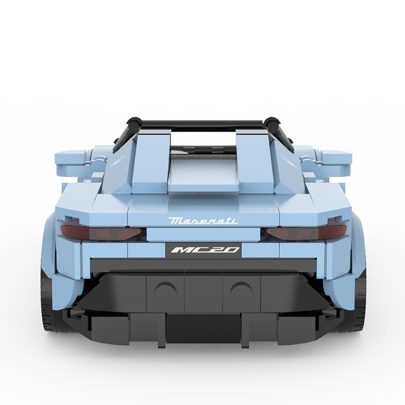 Mașinuță construibilă Rastar Maserati MC20 Cielo, scară 1:30, 370 piese