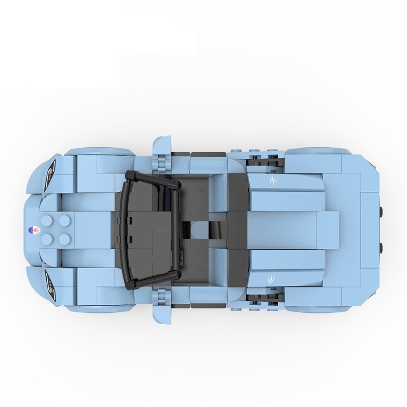 Mașinuță construibilă Rastar Maserati MC20 Cielo, scară 1:30, 370 piese