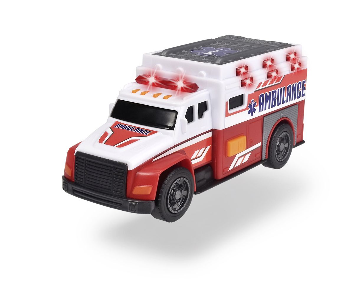 Ambulanță de jucărie Dickie Toys 15 cm cu lumini și sunete