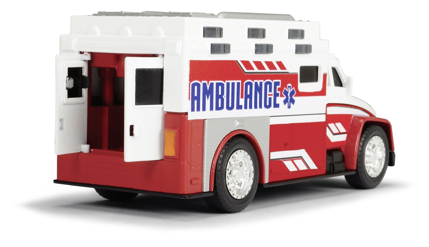 Ambulanță de jucărie Dickie Toys 15 cm cu lumini și sunete