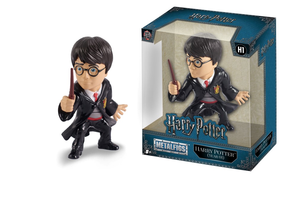 Figurină Harry Potter din metal, 10 cm, pentru colecție și cadou