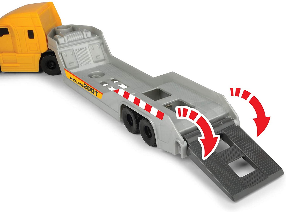 TRAILER VOLVO MACK CU BASCULANTA SI TRACTOR