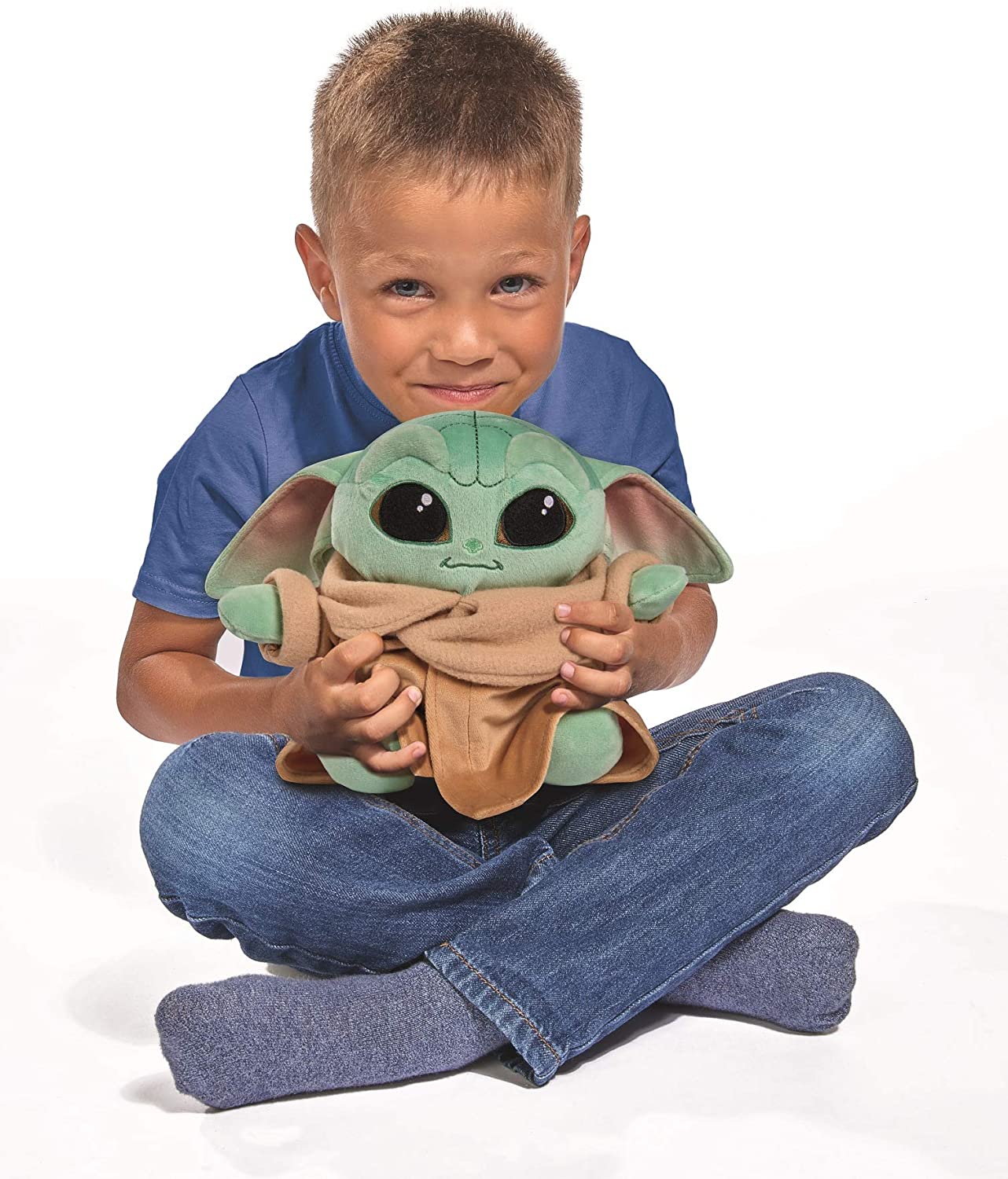 Jucarie de plus Baby Yoda The Child Mandalorian 25 cm