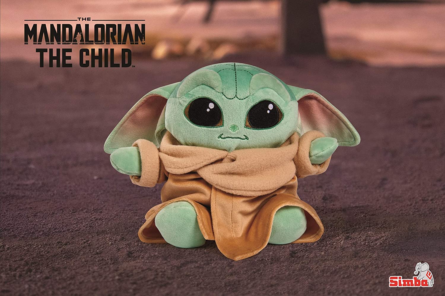 Jucarie de plus Baby Yoda The Child Mandalorian 25 cm