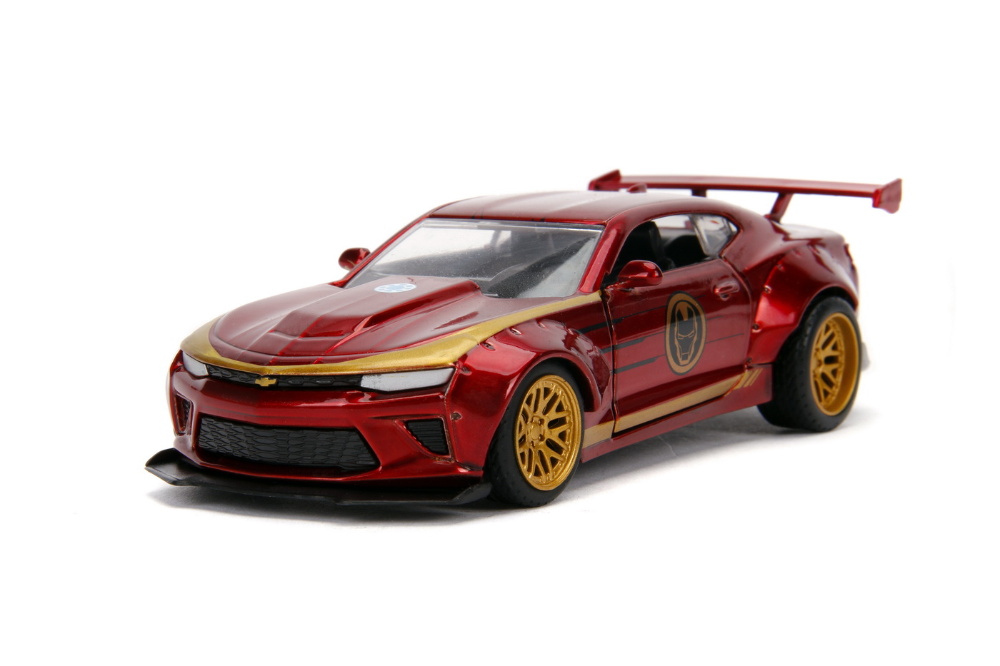 Mășinuță metalică Iron Man 2016 Chevy Camaro SS, scara 1:32