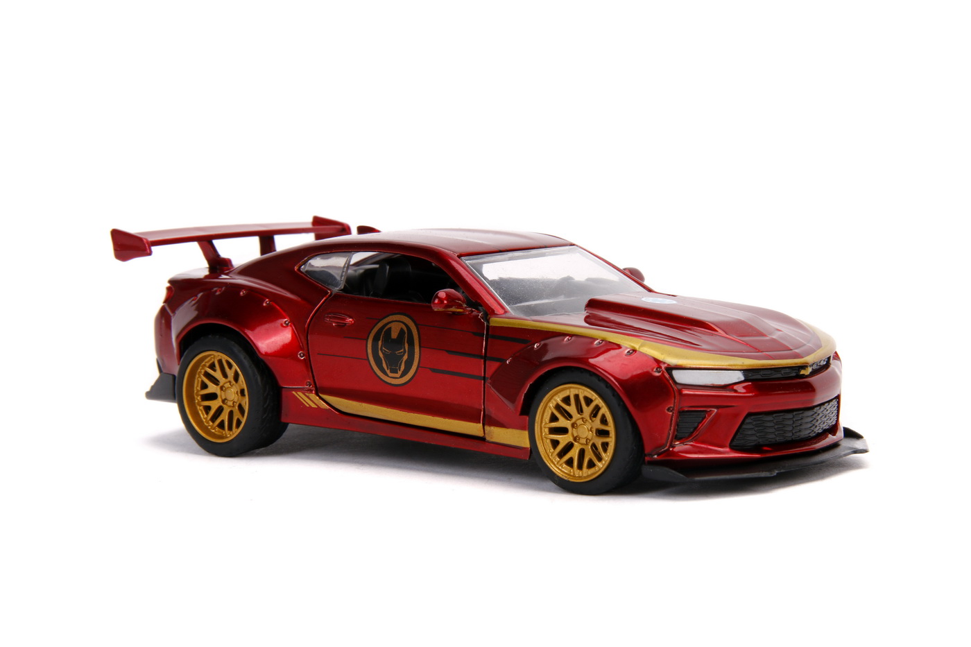 Mășinuță metalică Iron Man 2016 Chevy Camaro SS, scara 1:32
