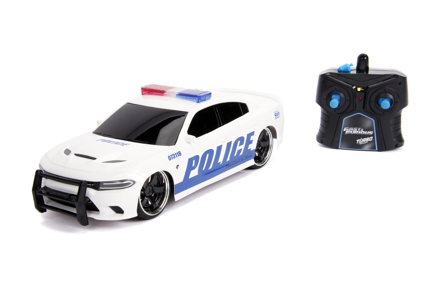 Set mașinuțe RC Fast & Furious Toyota Supra și Dodge Charger 1:16