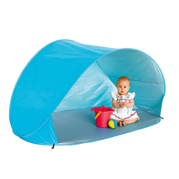 Cort de plaja oval pentru copii cu protectie UV 30+ Swimpy