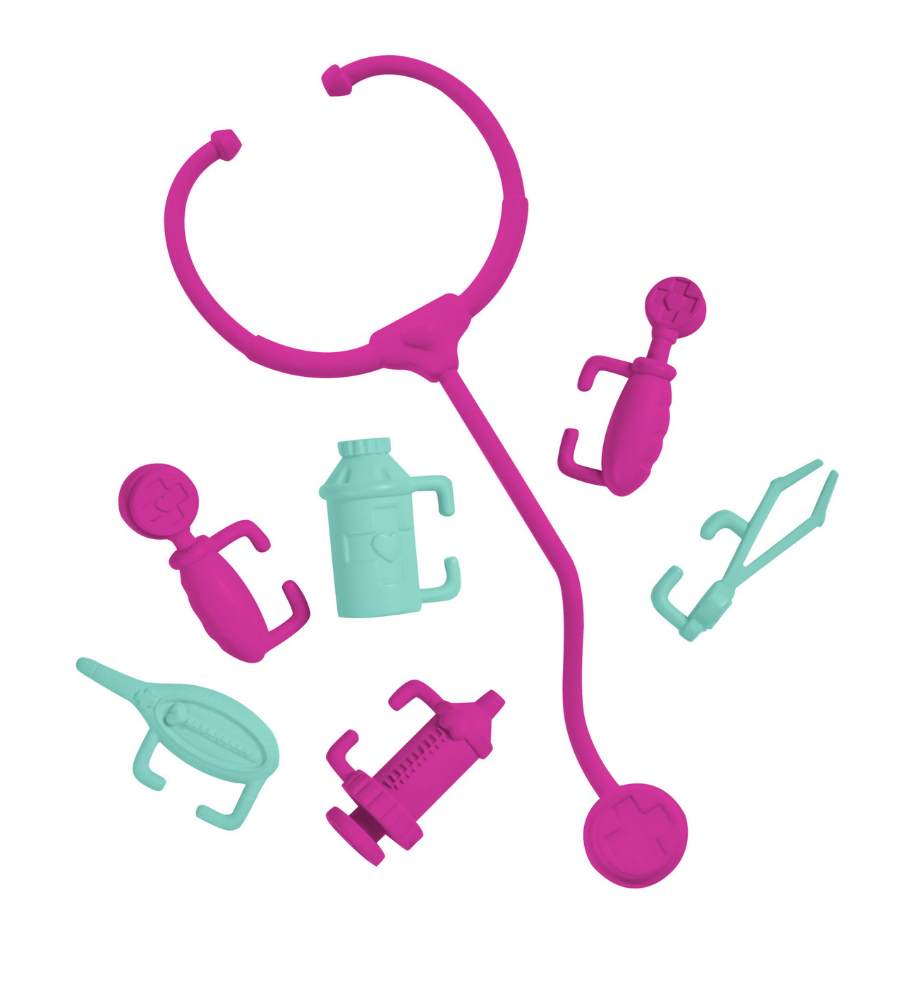 Papusa Steffi Love doctor pediatru cu bebelus si accesorii