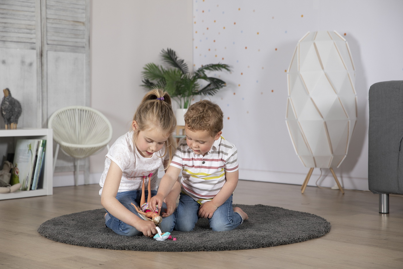 Papusa Steffi insarcinata cu bebelus, sunete reale si accesorii