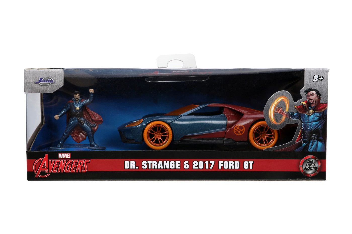 Masinuta metalica Ford GT 1:32 cu figurina Doctor Strange