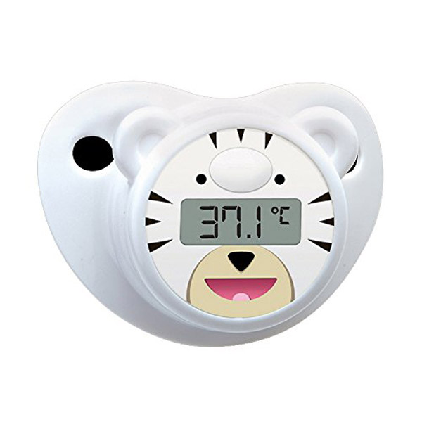 Suzeta termometru digital pentru bebelusi Lanaform Fillo cu ecran LCD