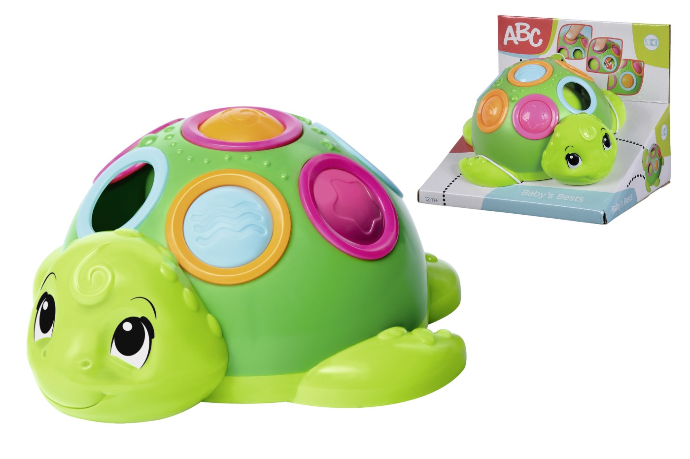 Jucarie educativa Broscuta Testoasa sortator forme si culori