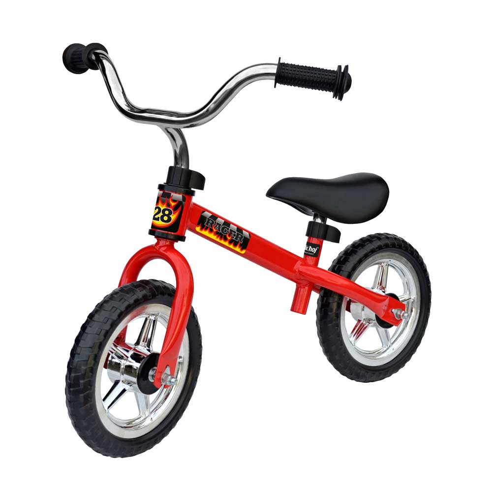 Bicicleta fara pedale pentru copii 10 inch rosie Nordic Hoj