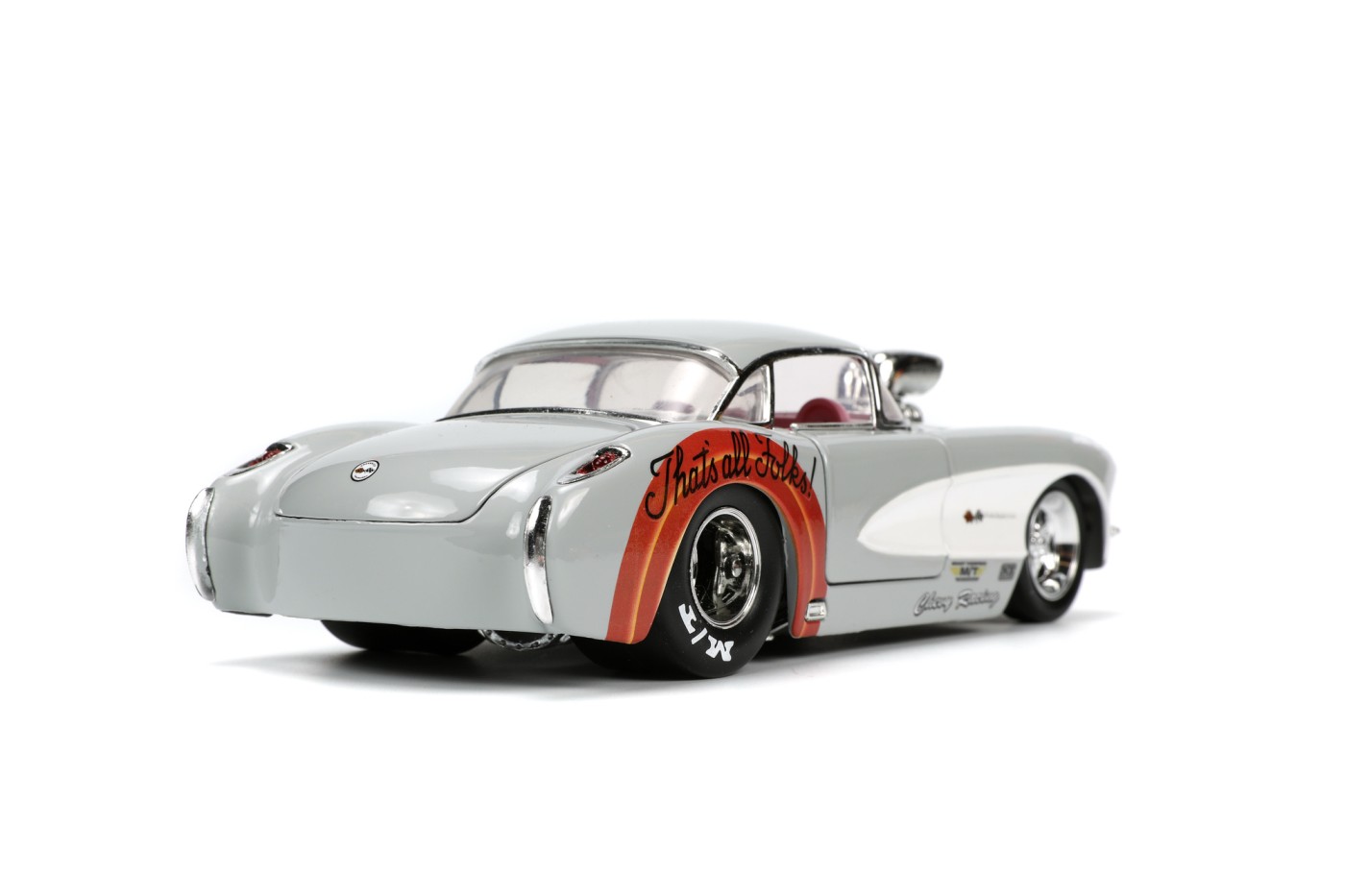 Masinuta metalica Bugs Bunny Chevrolet Corvette 1957, scara 1:24