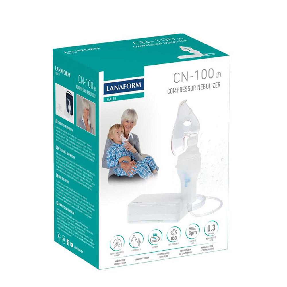 Aparat de aerosoli cu compresor portabil CN100P Lanaform