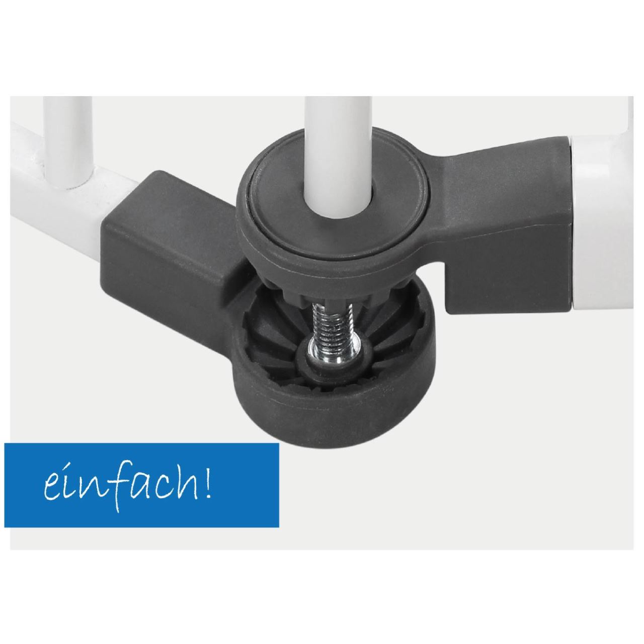 Poarta de siguranta copii REER MyGate cu usa, montaj flexibil