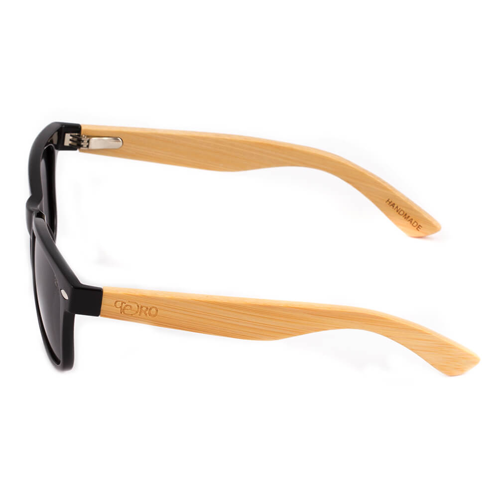 Ochelari de soare polarizați cu brațe din bambus Pedro 1203-1