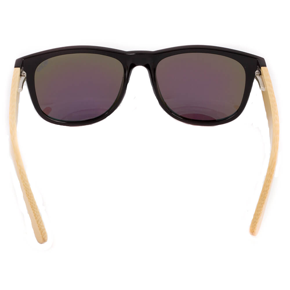 Ochelari de soare polarizați cu brațe din bambus Pedro 1203M-1