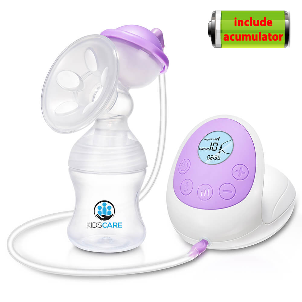 Pompa de san electrica cu acumulator Kidscare KC103 Plus, LCD