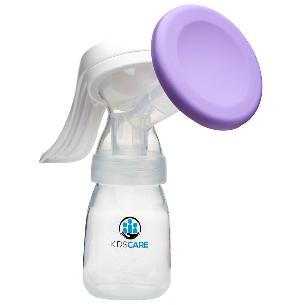 Pompa de san manuala Kidscare KC104 cu 2 niveluri de aspiratie