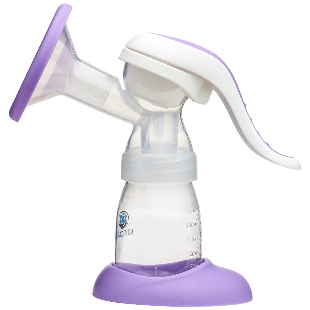 Pompa de san manuala Kidscare KC104 cu 2 niveluri de aspiratie