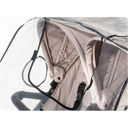 Protectie de ploaie universala pentru carucior gemeni Reer RainCover Twin