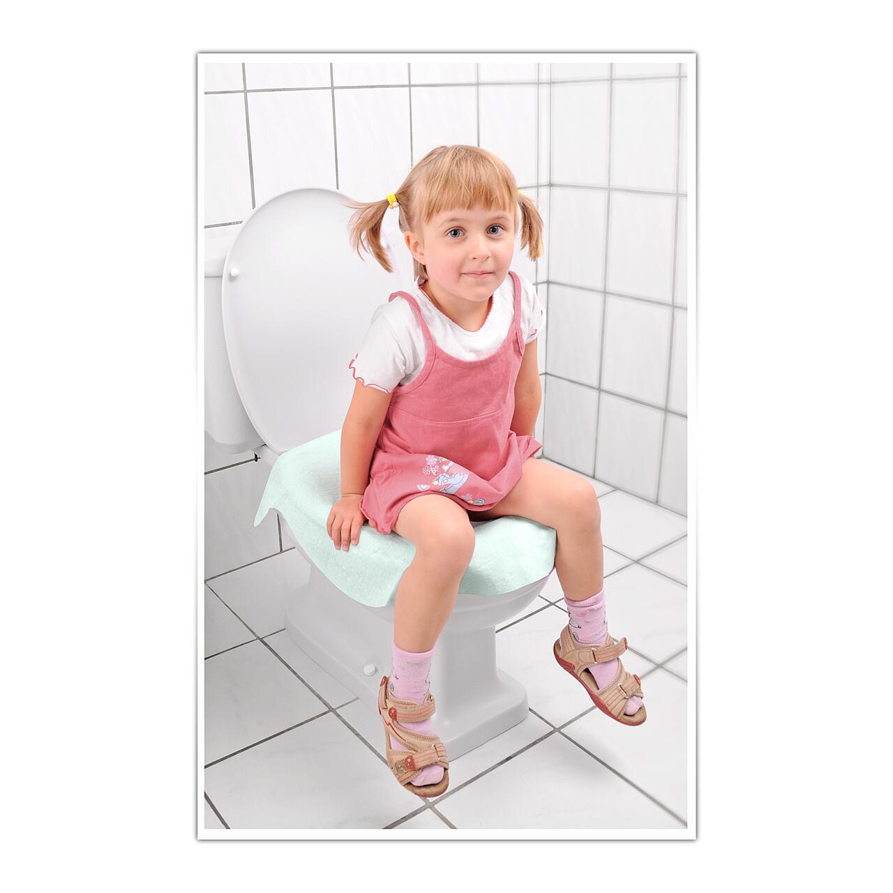 Set 3 protectii igienice pentru toaleta, copii si adulti, Reer