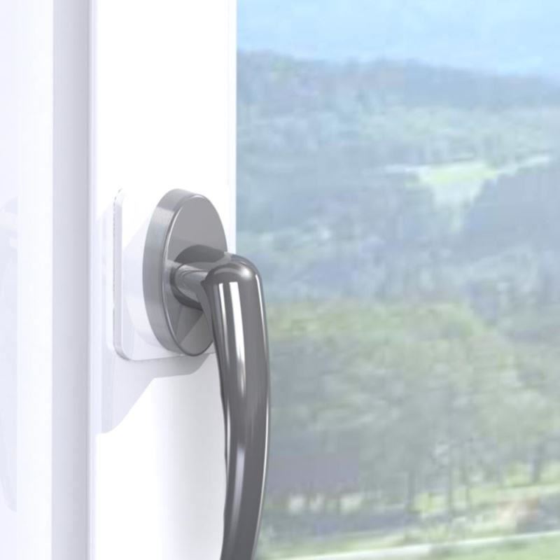 Siguranta pentru ferestre si usi de balcon copii Reer WinLock alba