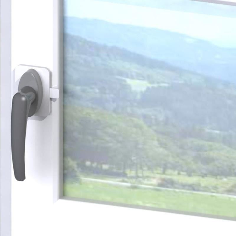 Siguranta pentru ferestre si usi de balcon copii Reer WinLock alba