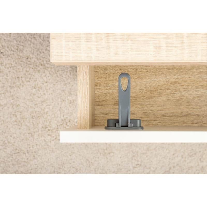 Siguranta pentru sertare si dulapuri REER DesignLine, gri-antracit