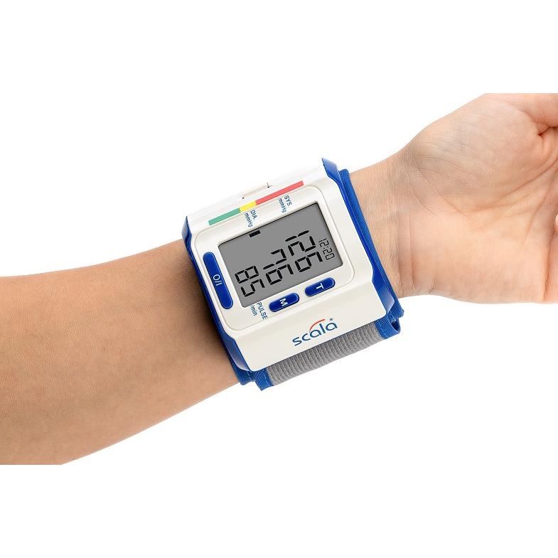 Tensiometru digital pentru incheietura SCALA SC6400 cu memorie 85 valori