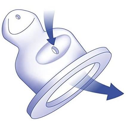 Biberon anti-colici NIP Family PP 250 ml, tetina latex, 6+ luni, debit M