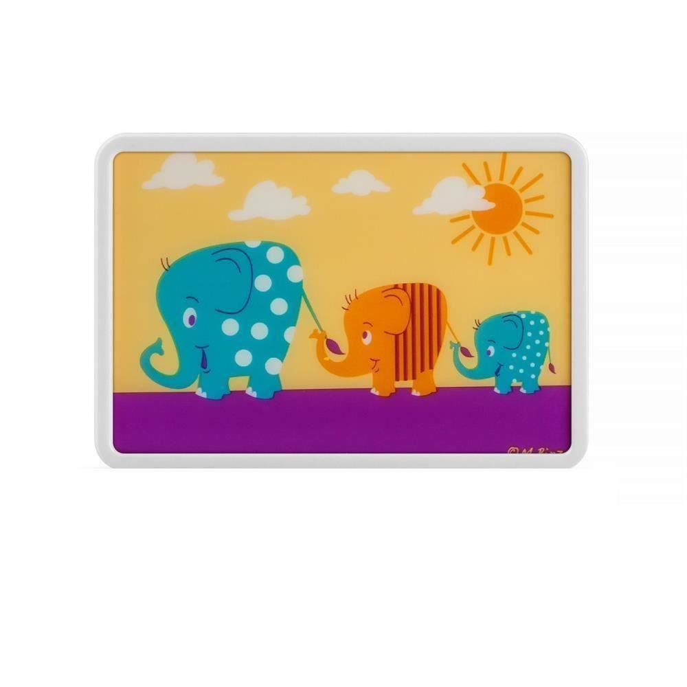 Lampa de veghe LED pentru bebe cu senzor de lumina REER Elefant