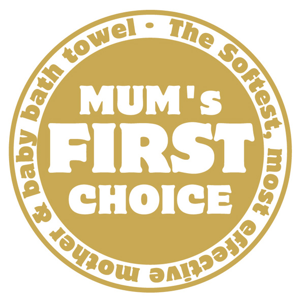 Prosop de baie pentru bebelus si mama roz Clevamama 2922N