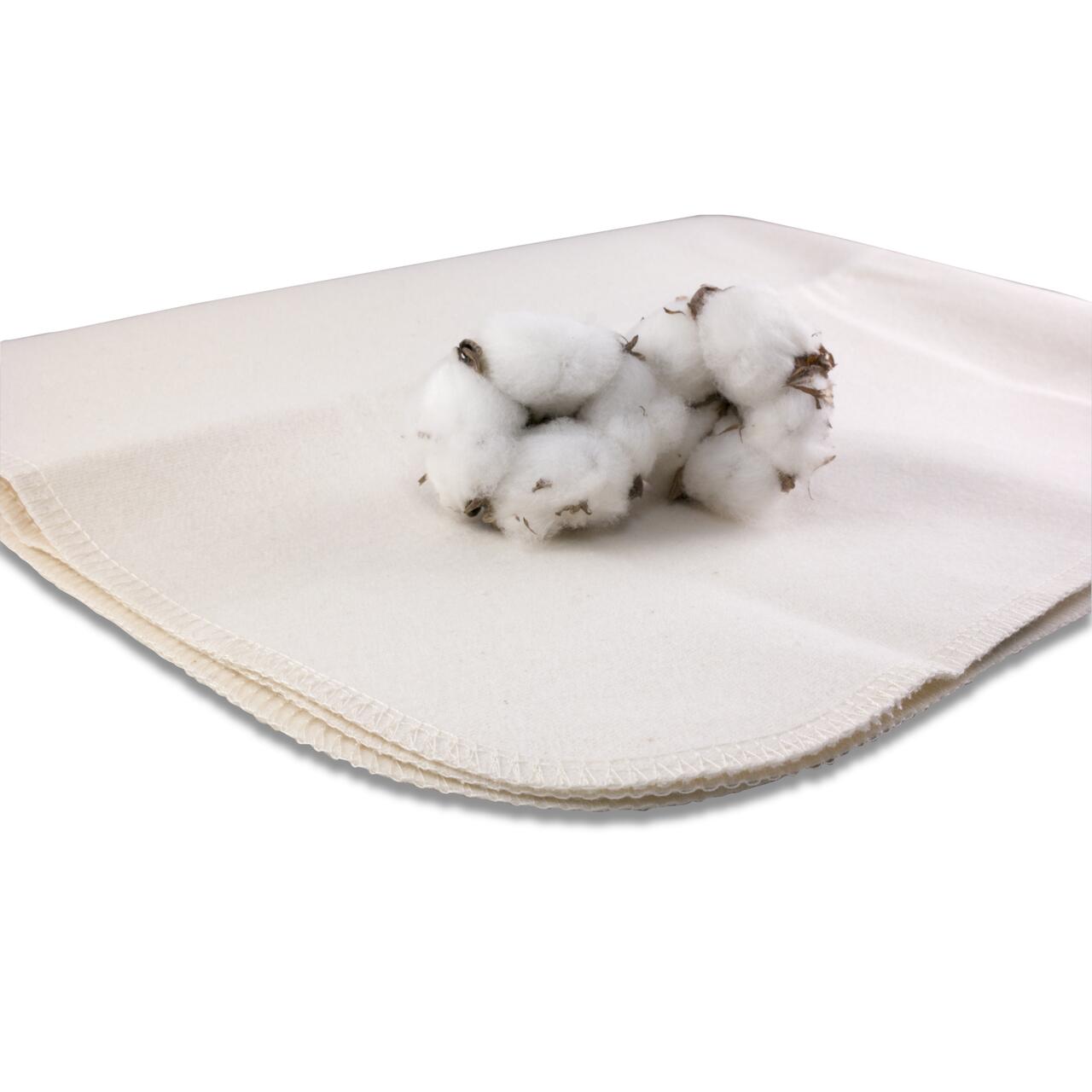 Protecție impermeabilă saltea copii BIO 50x70 cm, bumbac organic dublu