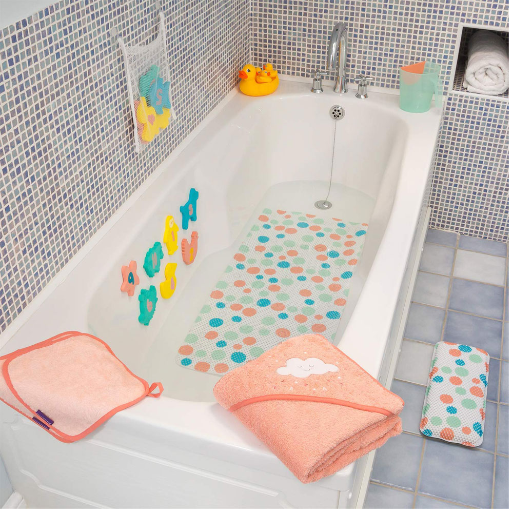 Set 3 prosoape pentru fața bebelușului din bambus Clevamama 25x25 cm