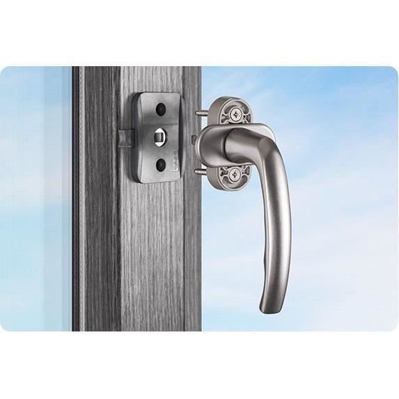 Siguranta pentru ferestre si usi de balcon Reer WinLock, gri antracit