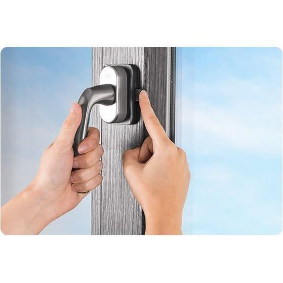 Siguranta pentru ferestre si usi de balcon Reer WinLock, gri antracit