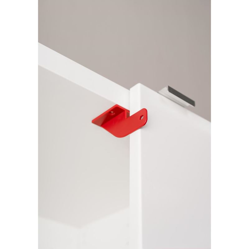 Siguranta pentru usi duble de dulap Reer 71020, montaj interior